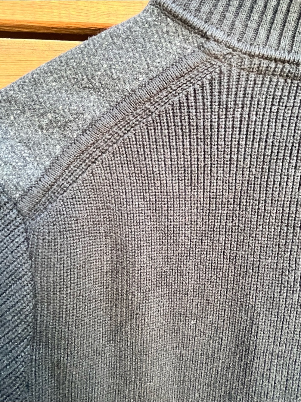 Ted Baker  Herringbone Bomber Full-Zip Sweater Jacket - Picture 12 of 15